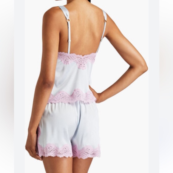 NWT Stella McCartney Lace Trim Pajama Shorts - Picture 2 of 7